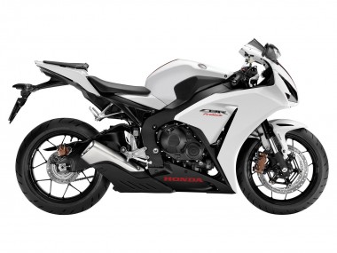 Carenagens Moto Honda CBR1000RR 2012-2016 - Branco Preto Fosco