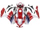 Kits Carenagem Moto Honda CBR1000RR 2012-2016 - Branco Vermelho Azul
