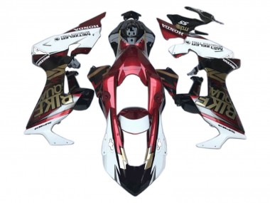 Kits Carenagens Moto Honda CBR1000RR 2017-2023 - Branco Vermelho Preto