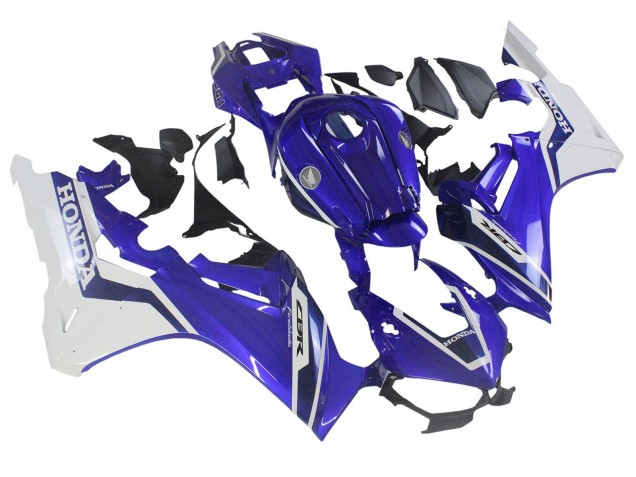 Carenagens Moto Honda CBR1000RR 2017-2023 - Branco Azul
