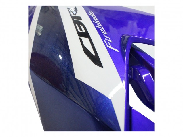 Carenagens Moto Honda CBR1000RR 2017-2023 - Branco Azul