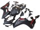 Carenagens Moto Honda CBR1000RR 2017-2023 - Cinzento Fosco Vermelho