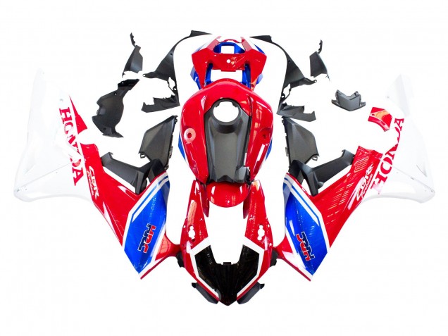 Carenagens Moto Honda CBR1000RR 2017-2023 - Branco Vermelho Azul Preto HRC