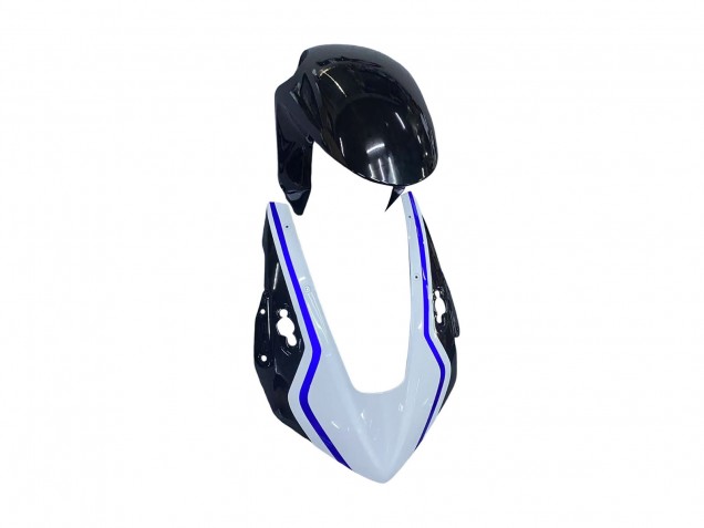 Kits Carenagem Moto Honda CBR1000RR 2017-2023 - Branco Azul Preto Brilhante