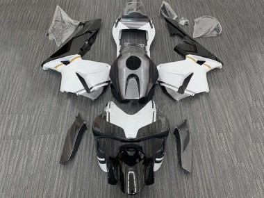 Carenagens Moto Honda CBR600RR 2003-2004 - Branco Preto Brilhante Preto Fosco