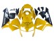 Carenagens Moto Honda CBR600RR 2003-2004 - Amarelo Preto Brilhante