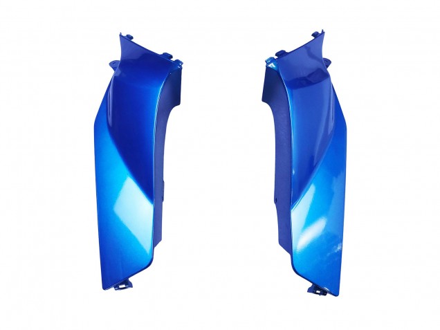 Carenagens Moto Honda CBR600RR 2003-2004 - Azul Amarelo Néon Preto Brilhante Tubarão