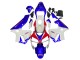 Carenagens Moto Honda CBR600RR 2003-2004 - Branco Azul Vermelho HRC