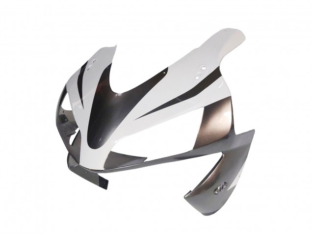 Carenagens Moto Honda CBR600RR 2003-2004 - Branco Preto Fosco Corrida