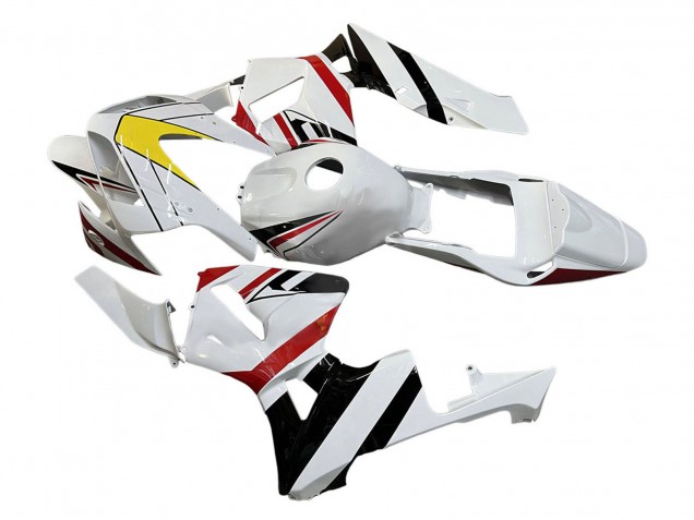 Carenagens Moto Honda CBR600RR 2003-2004 - Branco Vermelho Amarelo Preto
