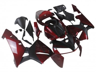 Carenagens Moto Honda CBR600RR 2005-2006 - Vermelho Preto