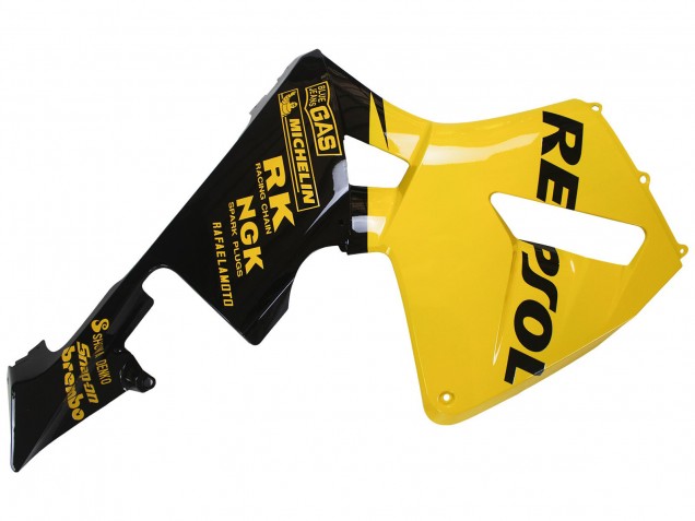 Carenagens Moto Honda CBR600RR 2005-2006 - Amarelo Preto Repsol