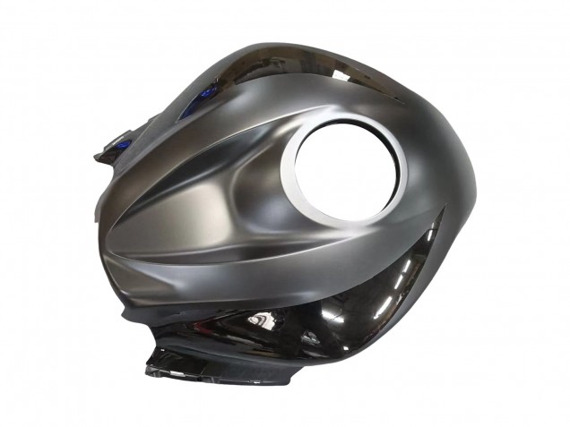 Carenagem Moto Honda CBR600RR 2007-2008 - Prata Preto Brilhante