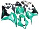Carenagem Moto Honda CBR600RR 2007-2008 - Verde Preto Brilhante