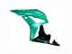 Carenagem Moto Honda CBR600RR 2007-2008 - Verde Preto Brilhante