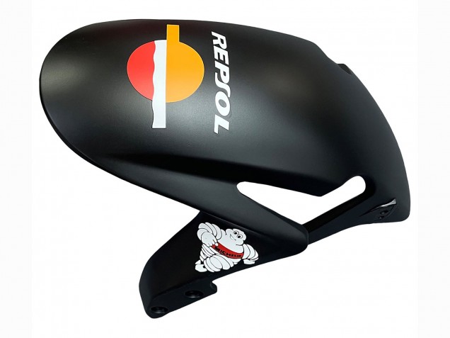Carenagens Moto Honda CBR600RR 2007-2008 - Preto Fosco Laranja Vermelho Rossi Repsol 46