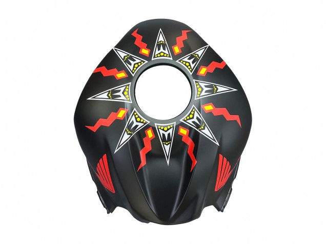 Carenagens Moto Honda CBR600RR 2007-2008 - Preto Fosco Laranja Vermelho Rossi Repsol 46