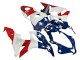 Carenagens Moto Honda CBR600RR 2007-2008 - Branco Azul Vermelho Estrela