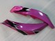Carenagens Moto Honda CBR600RR 2007-2008 - Rosa Preto Brilhante Corrida