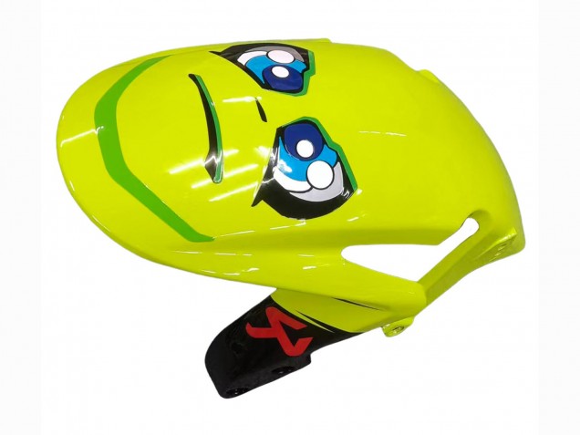 Carenagens Moto Honda CBR600RR 2007-2008 - Verde Amarelo Preto Brilhante Tubarão 46