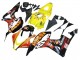 Carenagens Moto Honda CBR600RR 2007-2008 - Amarelo Laranja Preto Brilhante Rossi Repsol