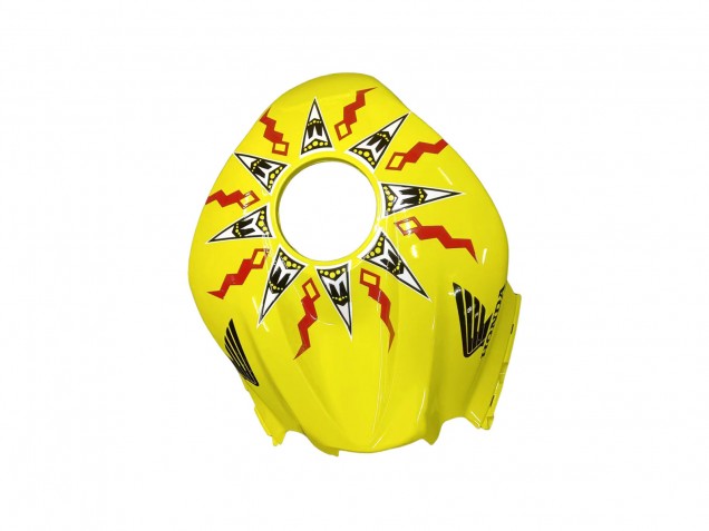 Carenagens Moto Honda CBR600RR 2007-2008 - Amarelo Laranja Preto Brilhante Rossi Repsol