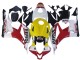 Carenagens Moto Honda CBR600RR 2007-2008 - Branco Amarelo Vermelho Repsol HRC