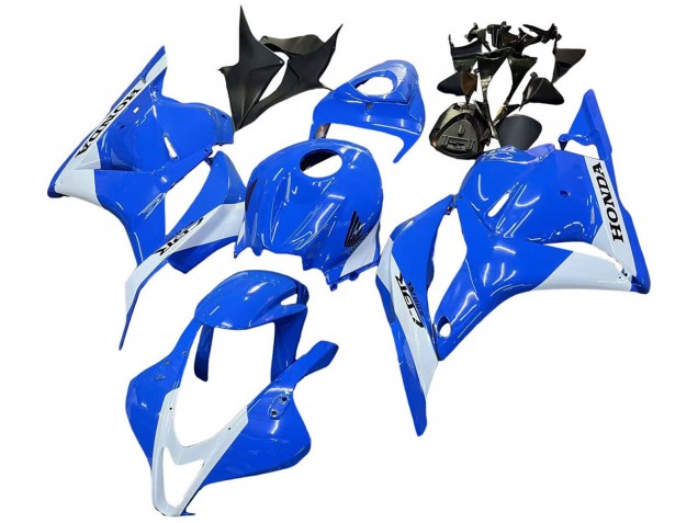 Carenagens Moto Honda CBR600RR 2009-2012 - Azul Branco