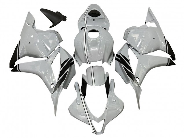 Carenagens Moto Honda CBR600RR 2009-2012 - Cinzento Brilhante Preto