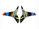 Carenagens Moto Honda CBR600RR 2009-2012 - Preto Multicolorido MoviStar