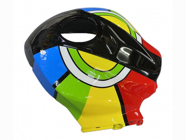 Carenagens Moto Honda CBR600RR 2009-2012 - Preto Multicolorido MoviStar