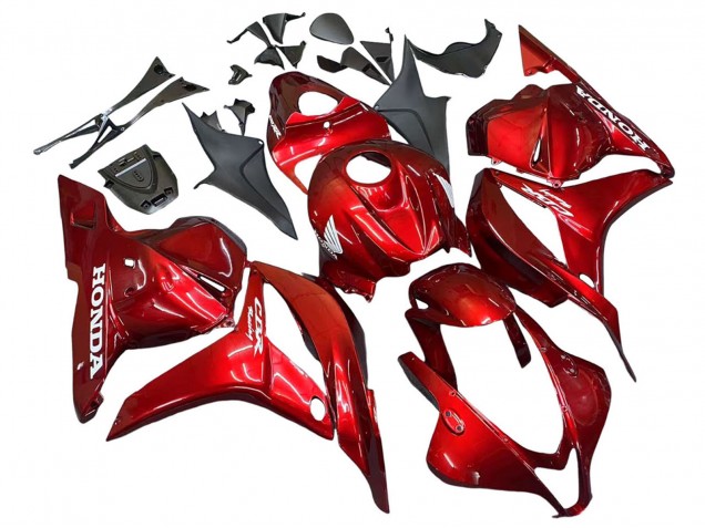 Carenagens Moto Honda CBR600RR 2009-2012 - Vermelho Corrida