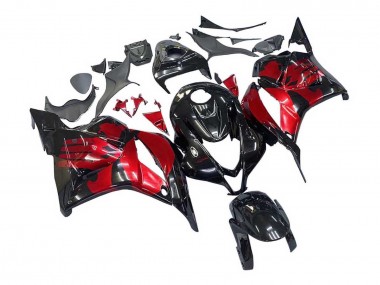 Carenagens Moto Honda CBR600RR 2009-2012 - Vermelho Preto Brilhante
