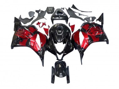 Carenagens Moto Honda CBR600RR 2009-2012 - Vermelho Preto Brilhante