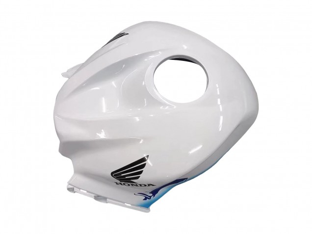 Kit Carenagens Moto Honda CBR600RR 2009-2012 - Branco Azul Preto Brilhante
