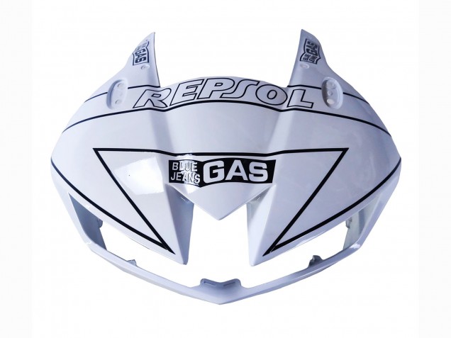 Carenagens Moto Honda CBR600RR 2013-2023 - Branco Preto Brilhante Repsol