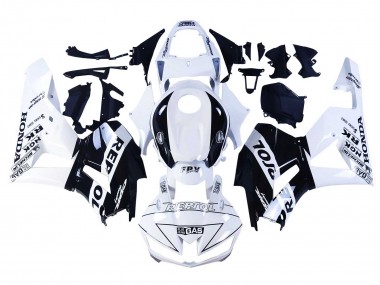 Carenagens Moto Honda CBR600RR 2013-2023 - Branco Preto Brilhante Repsol