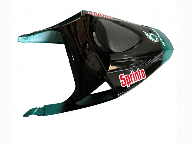 Carenagem Moto Honda CBR600RR 2013-2026 - Azul Petróleo Preto Brilhante Petronas 20
