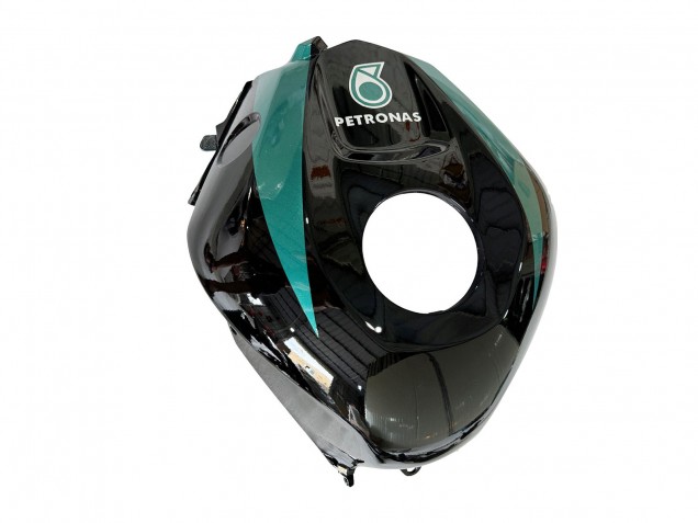 Carenagem Moto Honda CBR600RR 2013-2026 - Azul Petróleo Preto Brilhante Petronas 20