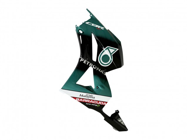 Carenagem Moto Honda CBR600RR 2013-2026 - Azul Petróleo Preto Brilhante Petronas 20