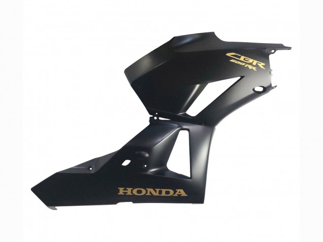 Carenagens Moto Honda CBR600RR 2013-2023 - Preto Fosco Ouro Decalques