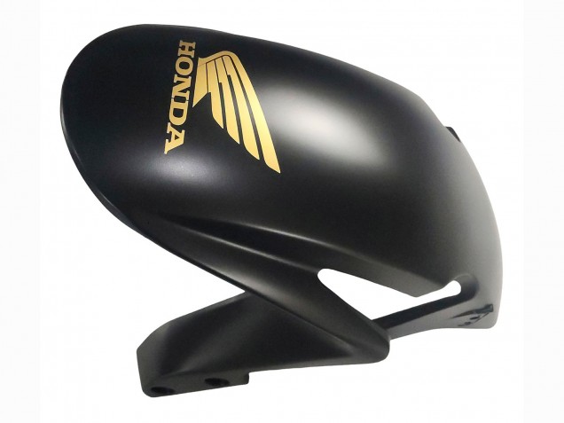 Carenagens Moto Honda CBR600RR 2013-2023 - Preto Fosco Ouro Decalques
