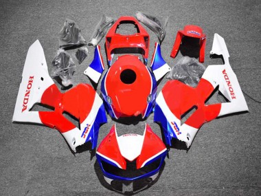 Kits Carenagem Moto Honda CBR600RR 2013-2026 - Branco Vermelho Azul HRC