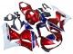 Carenagens Moto Honda CBR600RR 2013-2026 - Branco Vermelho Azul HRC