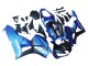 Carenagens Moto Honda CBR600RR 2013-2023 - Azul Preto Fosco Corrida