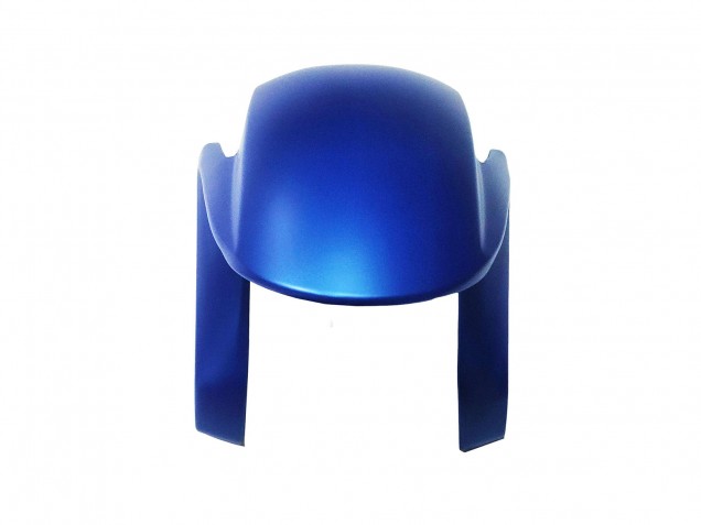 Carenagens Moto Honda CBR600RR 2013-2023 - Azul Preto Fosco Corrida
