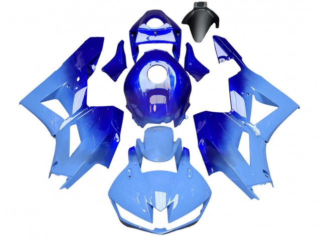 Carenagens Moto Honda CBR600RR 2013-2023 - Azul Azul Claro
