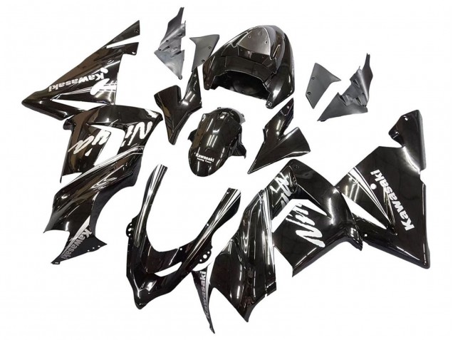 Carenagens Moto Kawasaki ZX10R 2004-2005 - Preto Brilhante Ninja