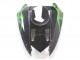Carenagens Moto Kawasaki ZX10R 2004-2005 - Preto Verde Chama Ninja
