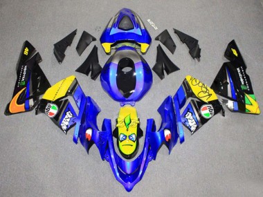 Carenagem Moto Kawasaki ZX10R 2004-2005 - Verde Preto Ninja